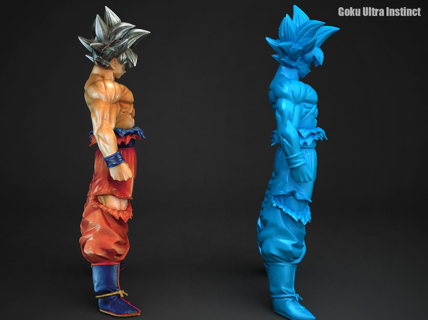 GOKU ULTRA INSTINCT 3D model_7