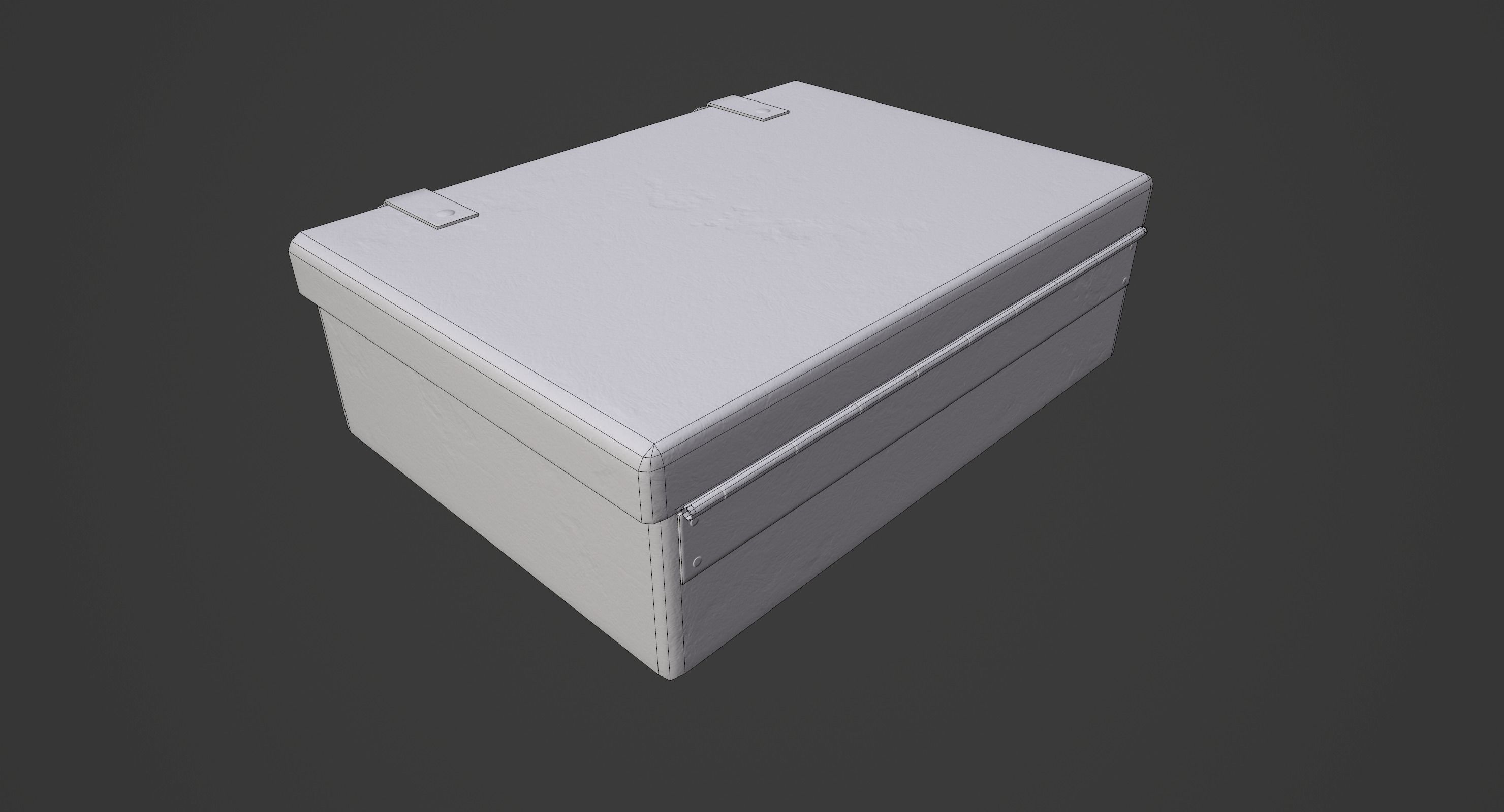 First Aid Kit Low-poly 3D model_13
