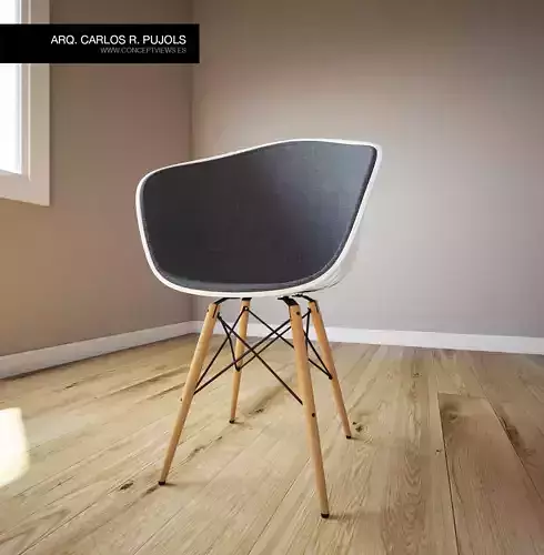 Contemporary Chair 3D model