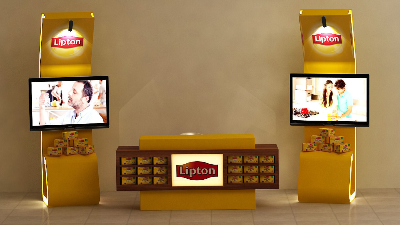 3D Display Stand - Kiosk 3D model_2