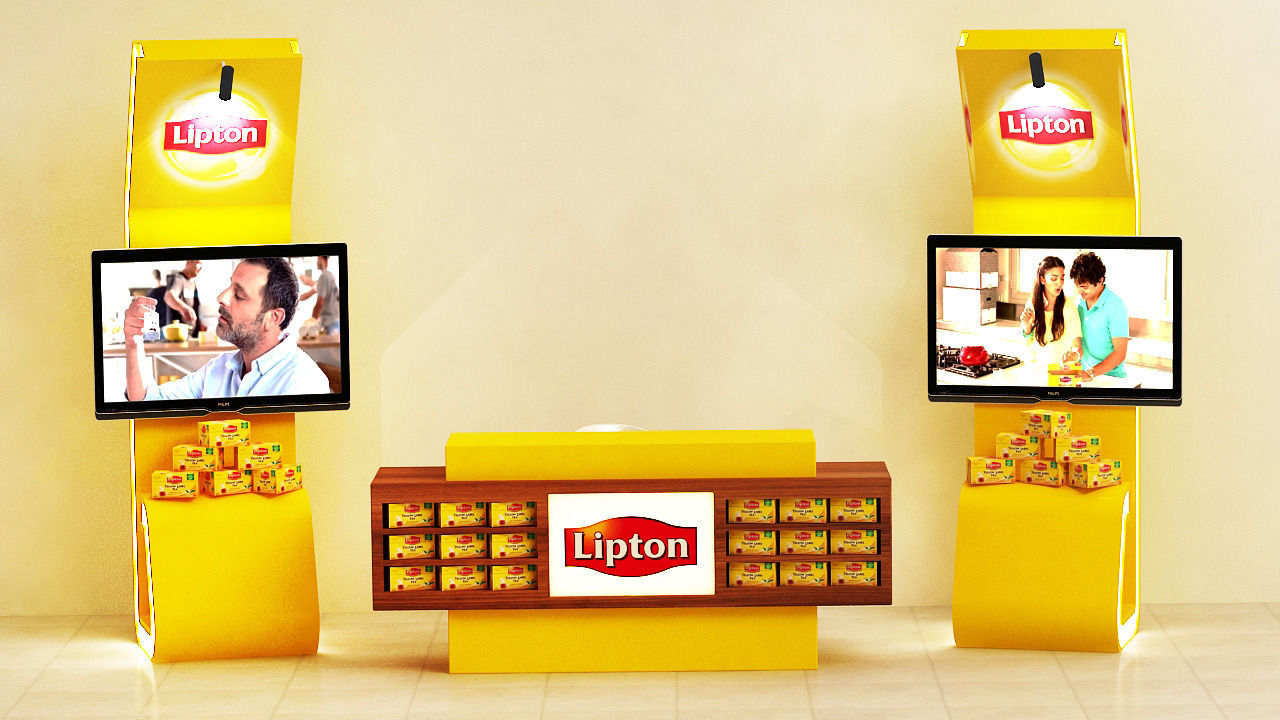 3D Display Stand - Kiosk 3D model_3