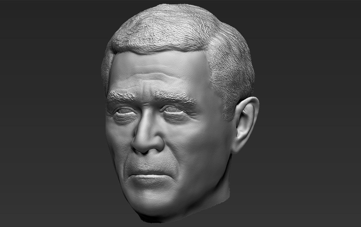 George W Bush 3D model_26