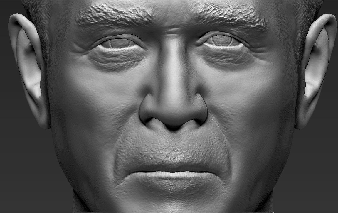 George W Bush 3D model_42