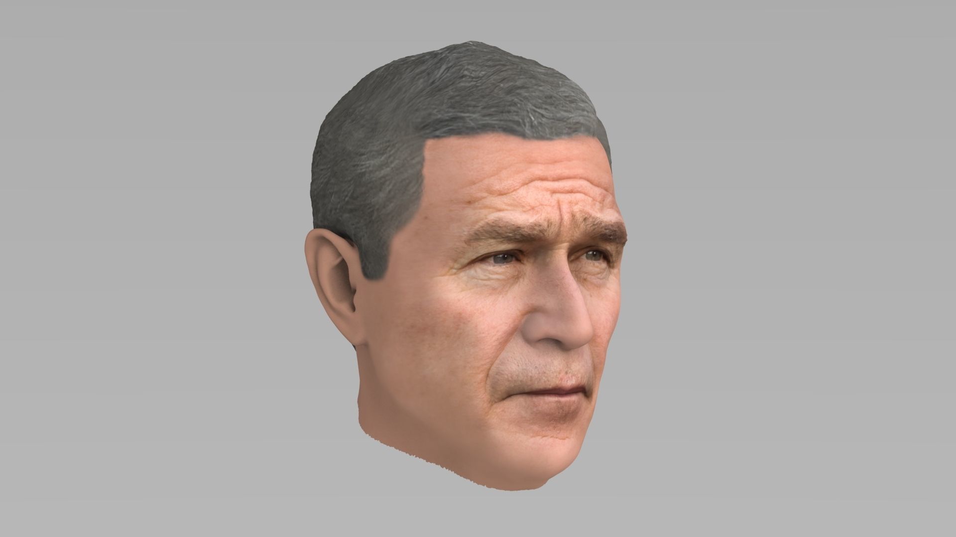 George W Bush 3D model_11