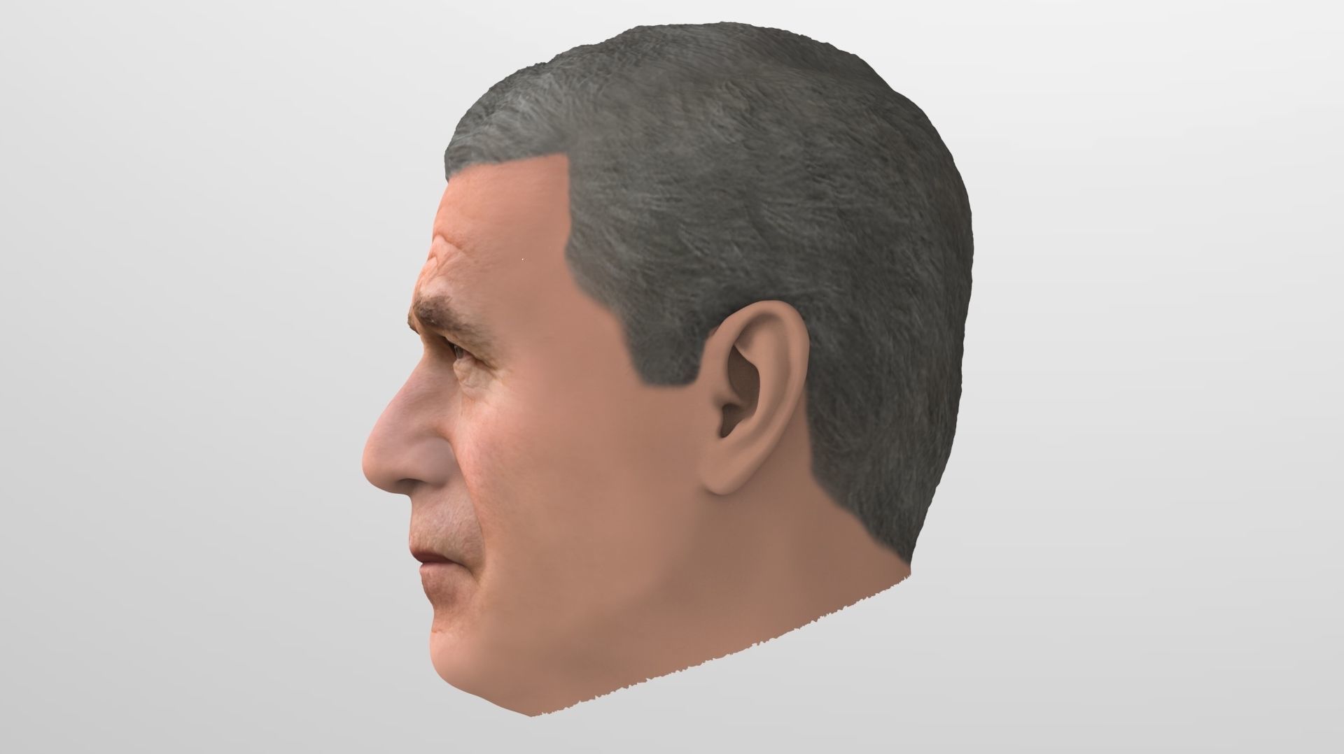 George W Bush 3D model_4
