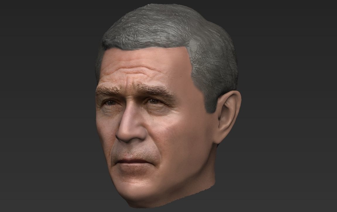 George W Bush 3D model_21