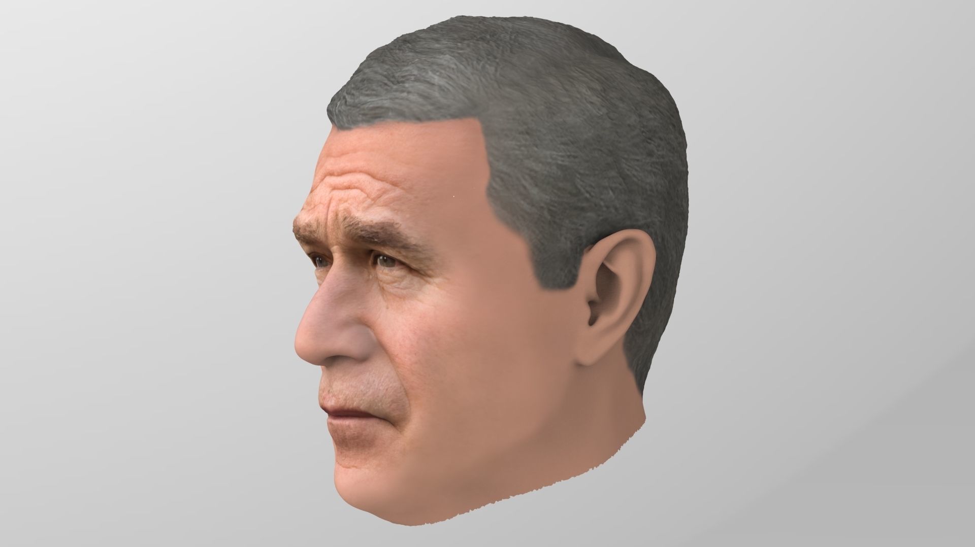 George W Bush 3D model_3