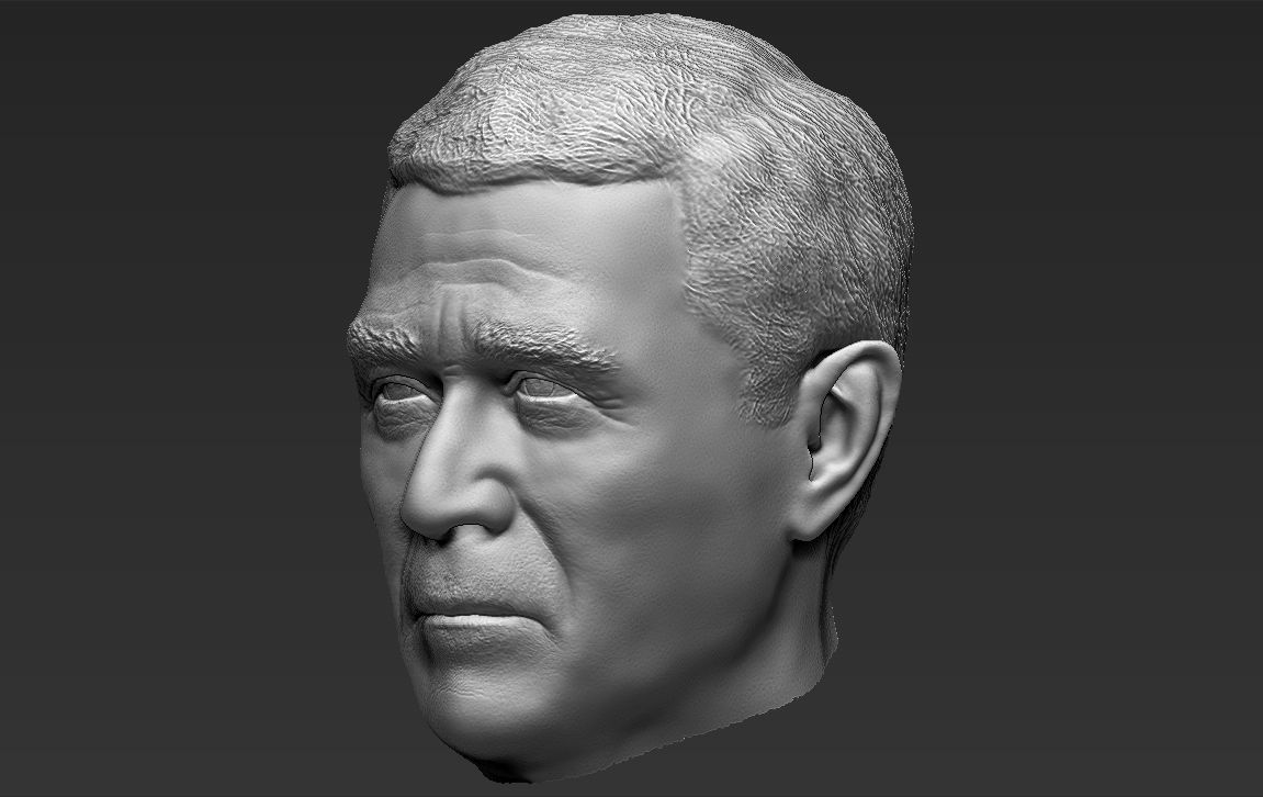 George W Bush 3D model_27