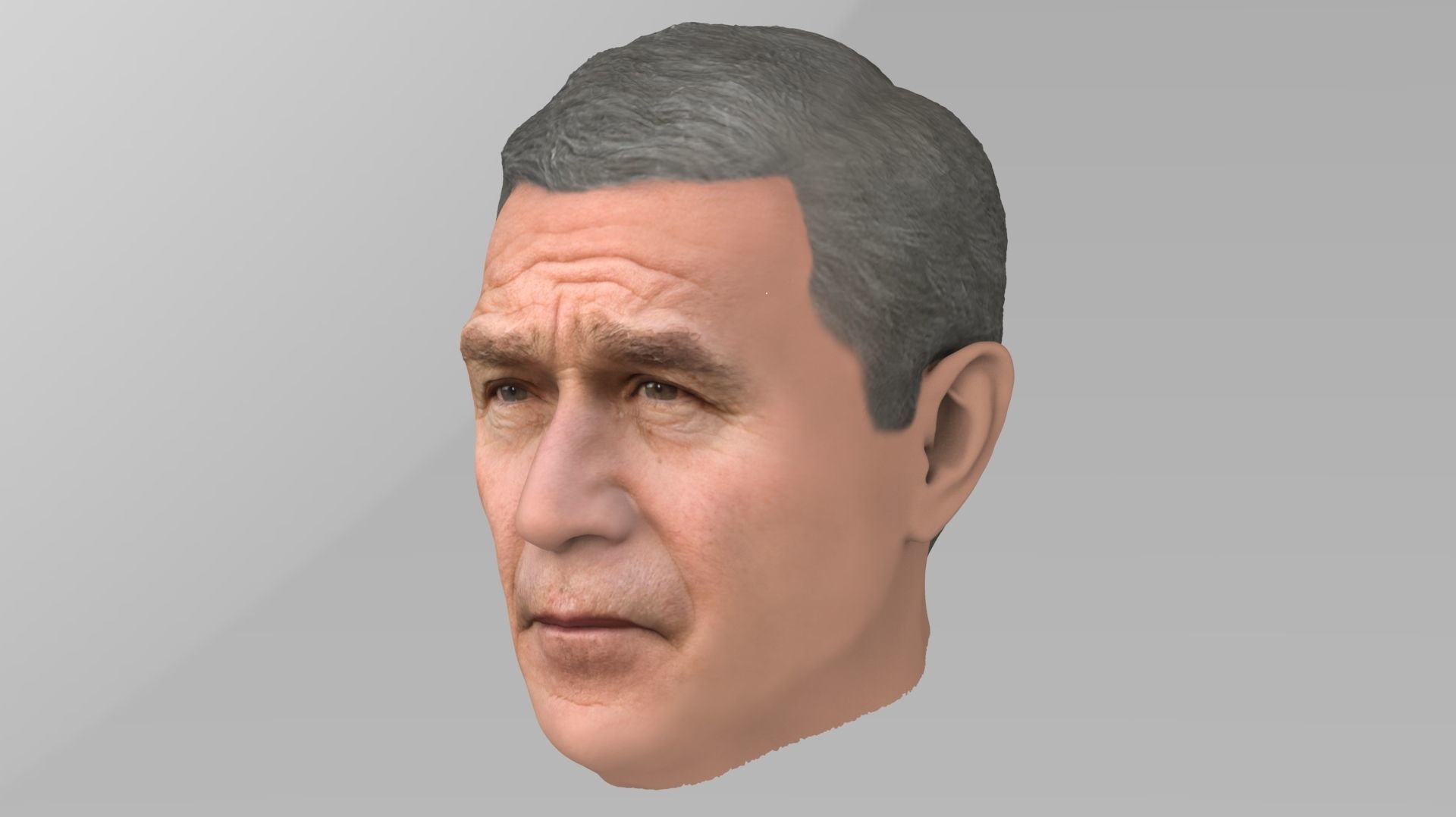 George W Bush 3D model_2
