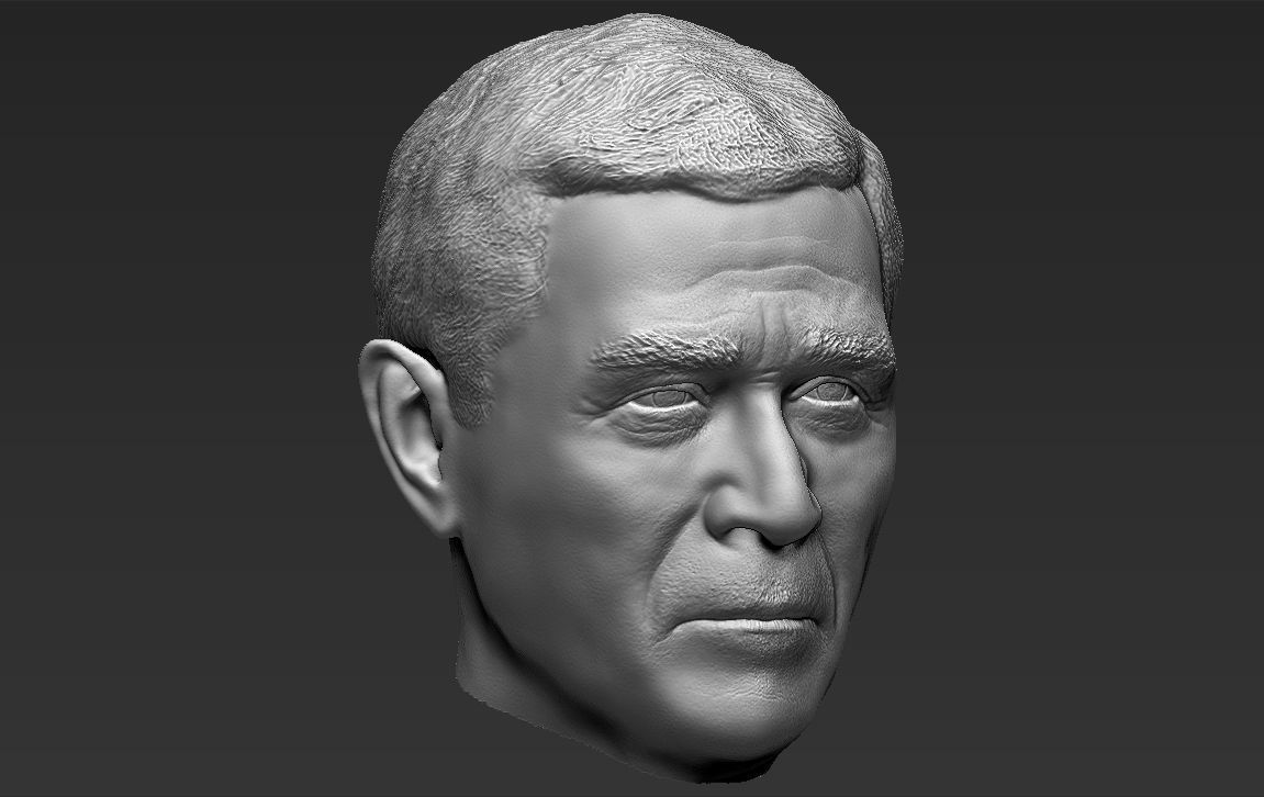 George W Bush 3D model_37