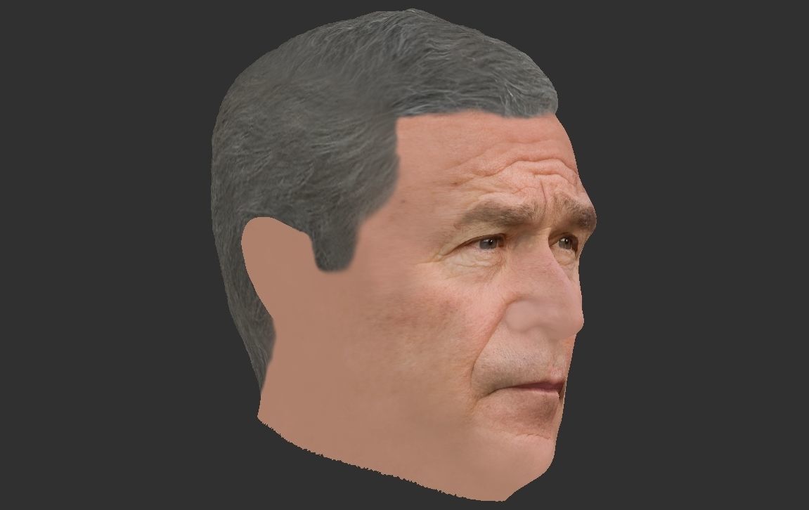 George W Bush 3D model_23