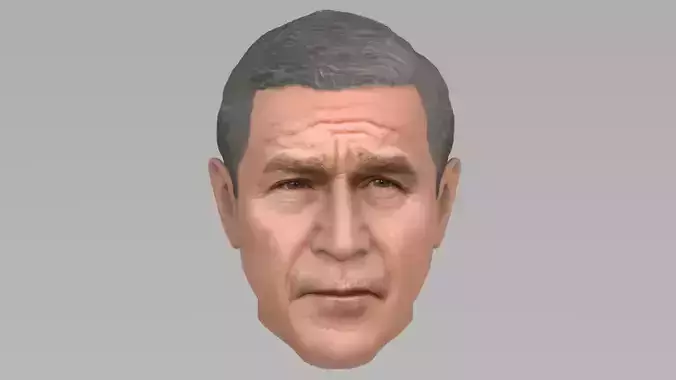 George W Bush 3D model