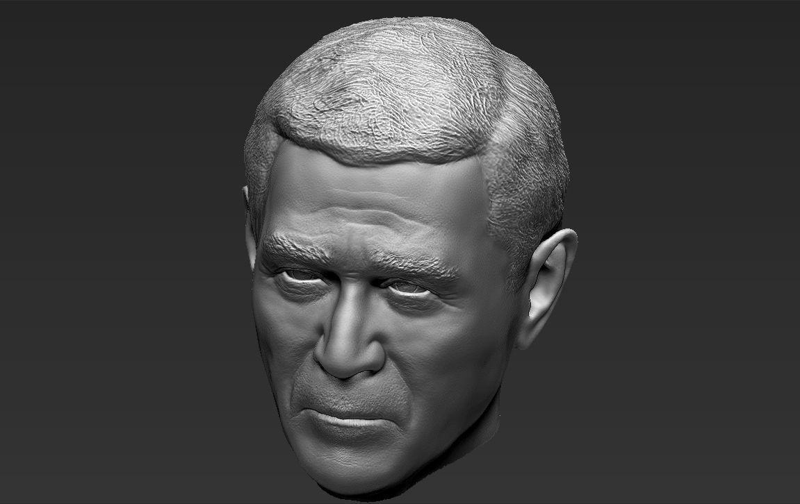 George W Bush 3D model_40