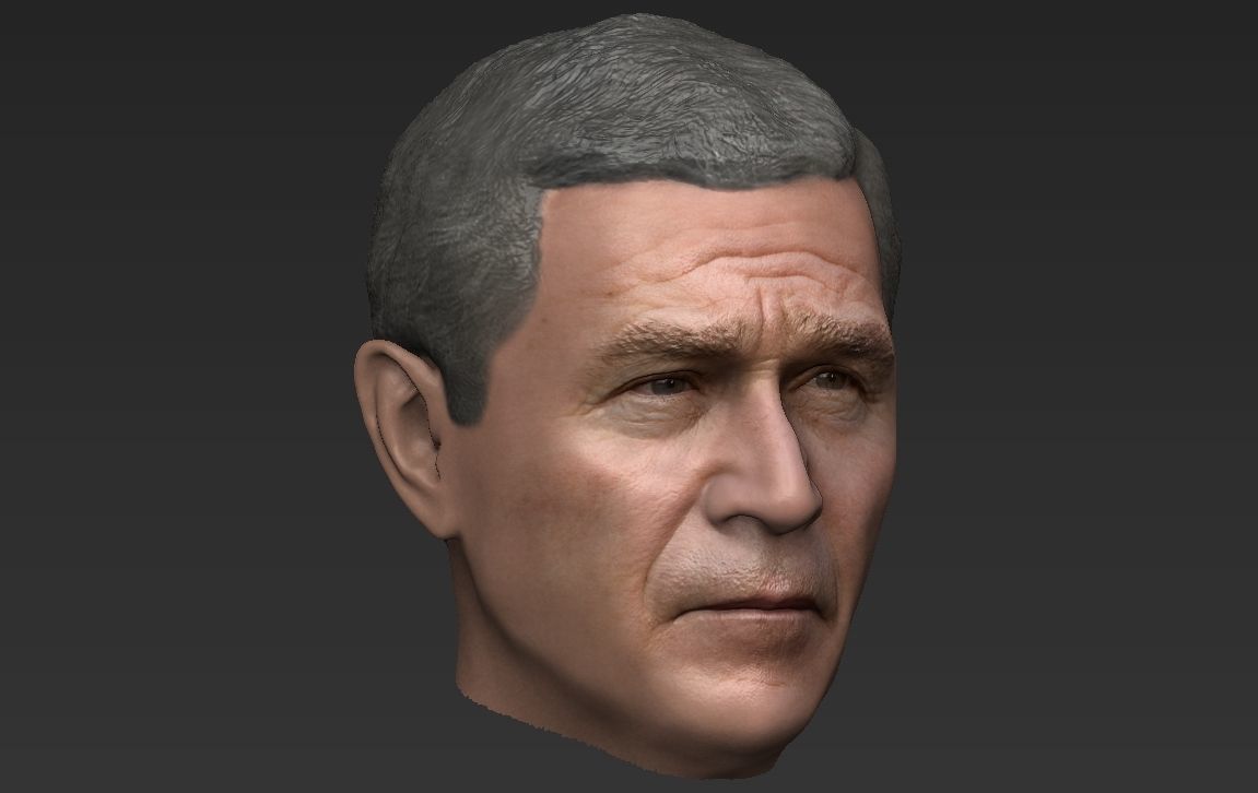 George W Bush 3D model_20