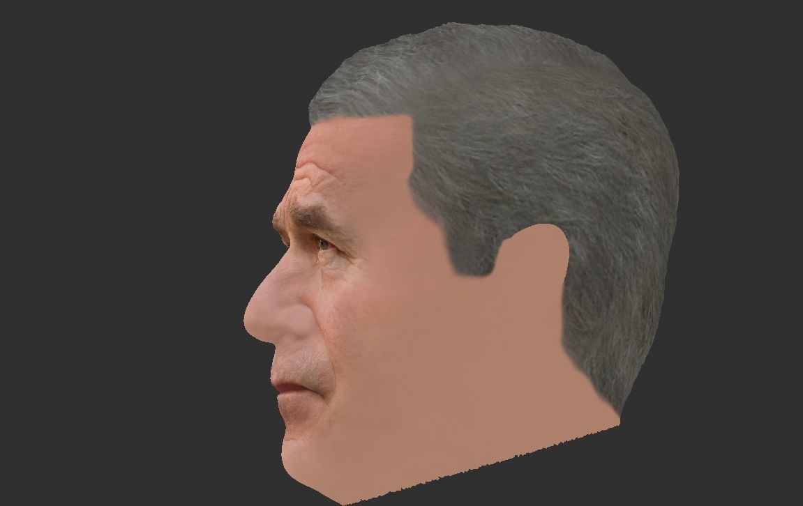 George W Bush 3D model_24