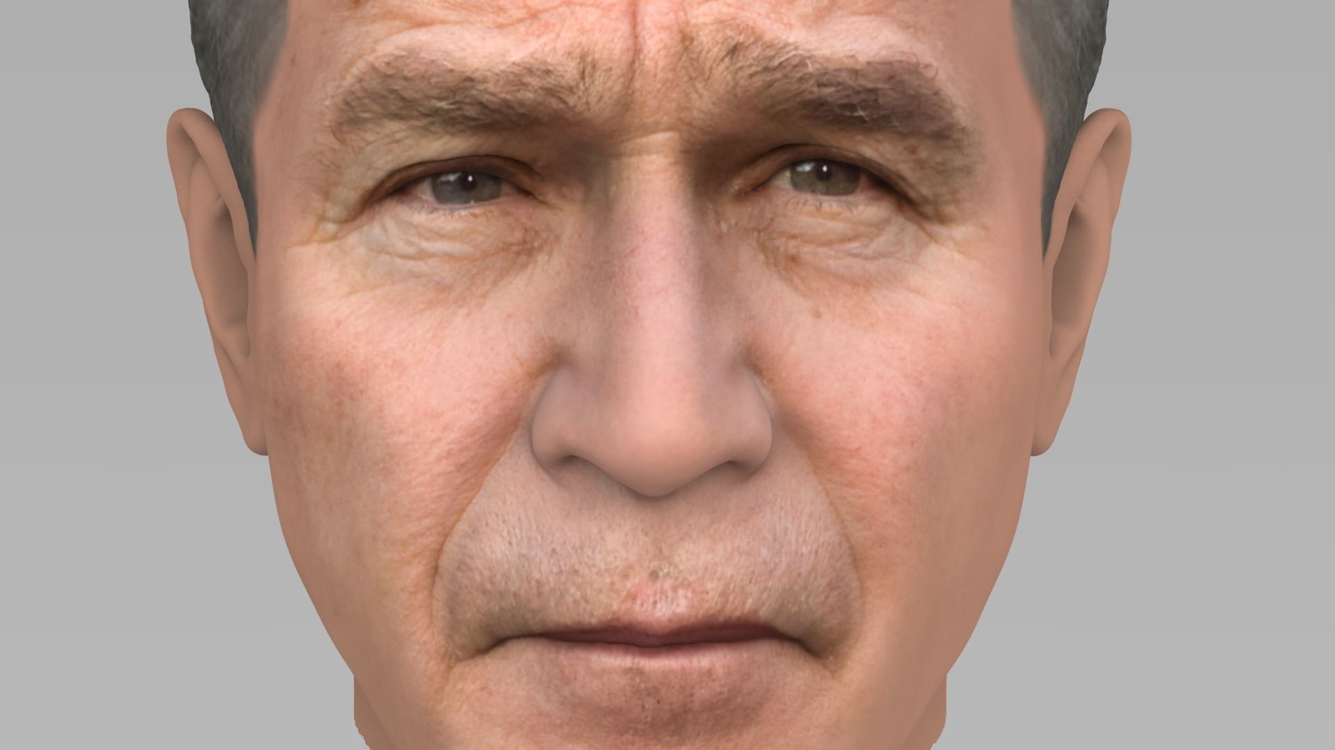 George W Bush 3D model_5
