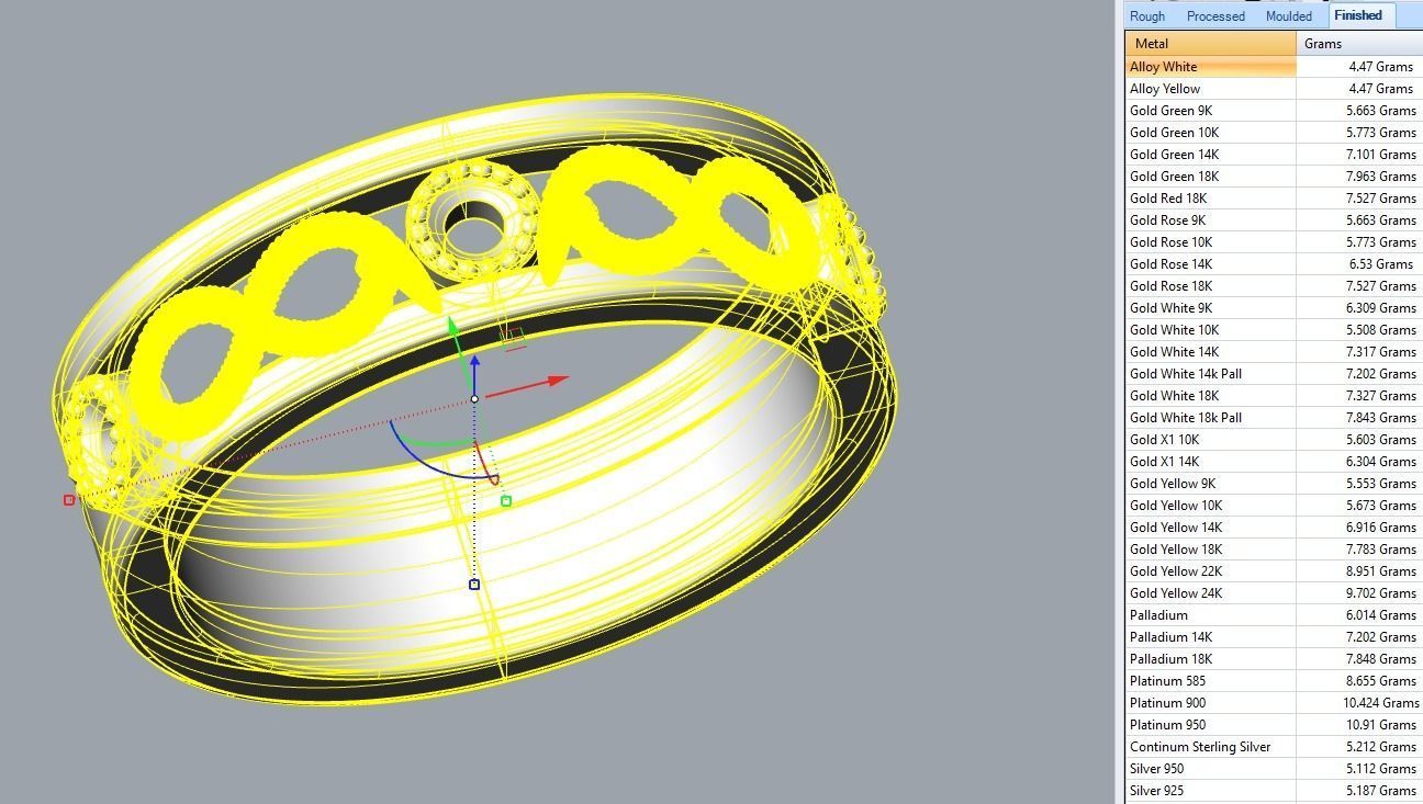 RING SNAKE MEDICINE GRADUATION 3D PRINTABLE 3D print model_7