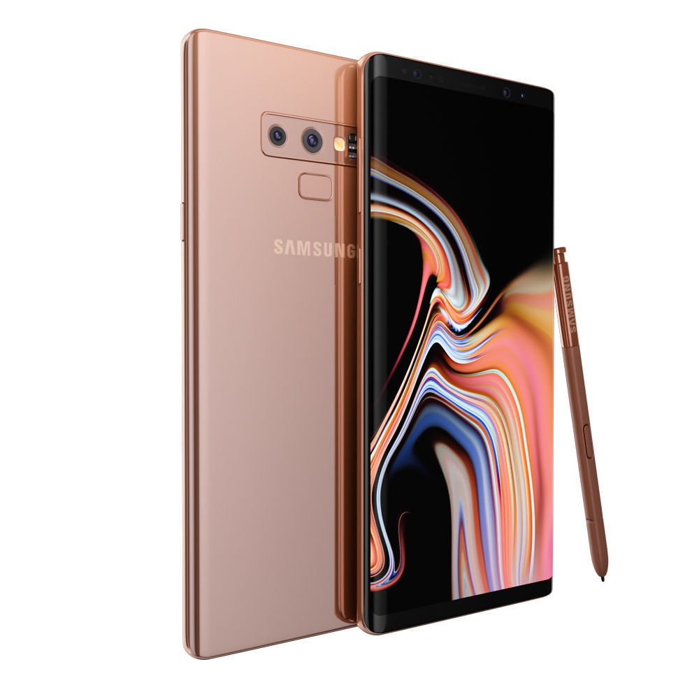 Samsung GALAXY Note 9 Metallic Copper 3D model_5