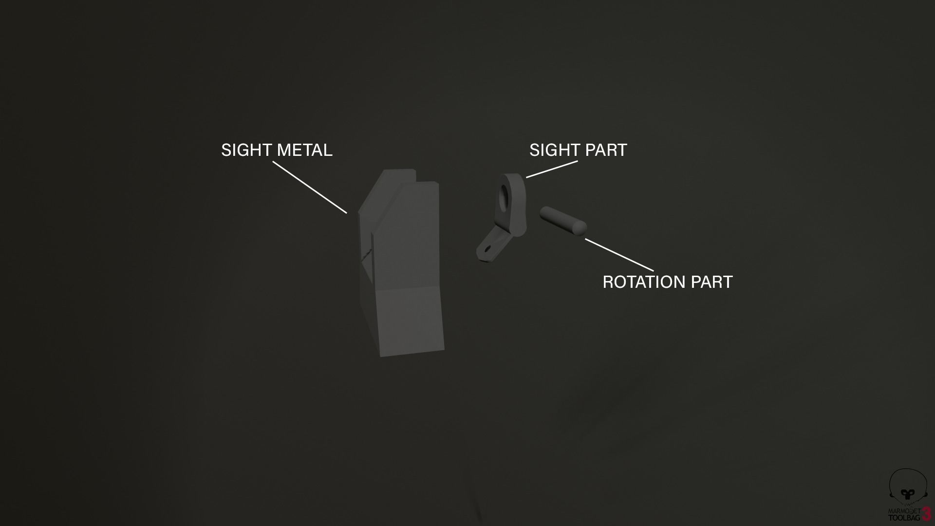 Shotgun Pack - Customization Collection Low-poly 3D model_19