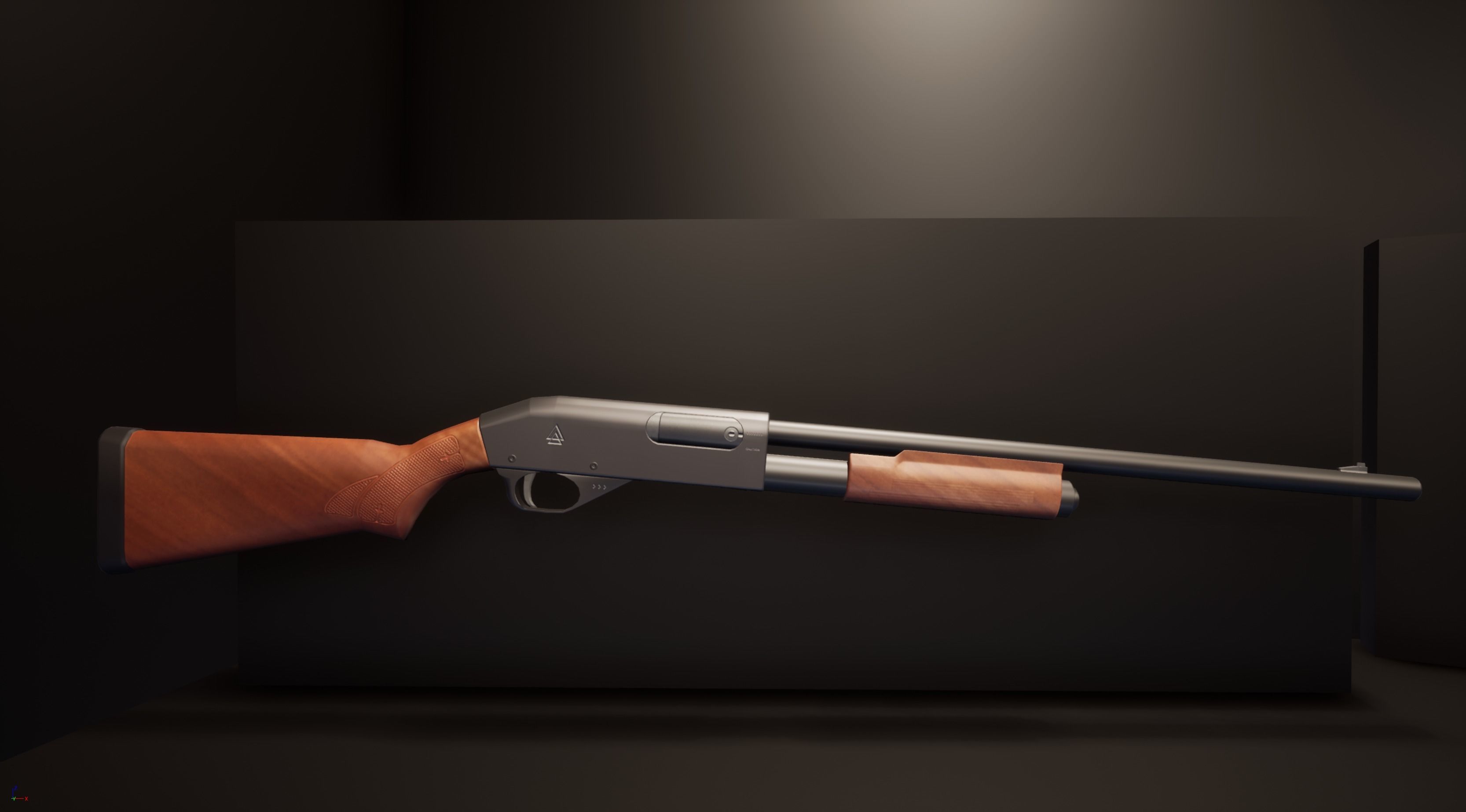 Shotgun Pack - Customization Collection Low-poly 3D model_43