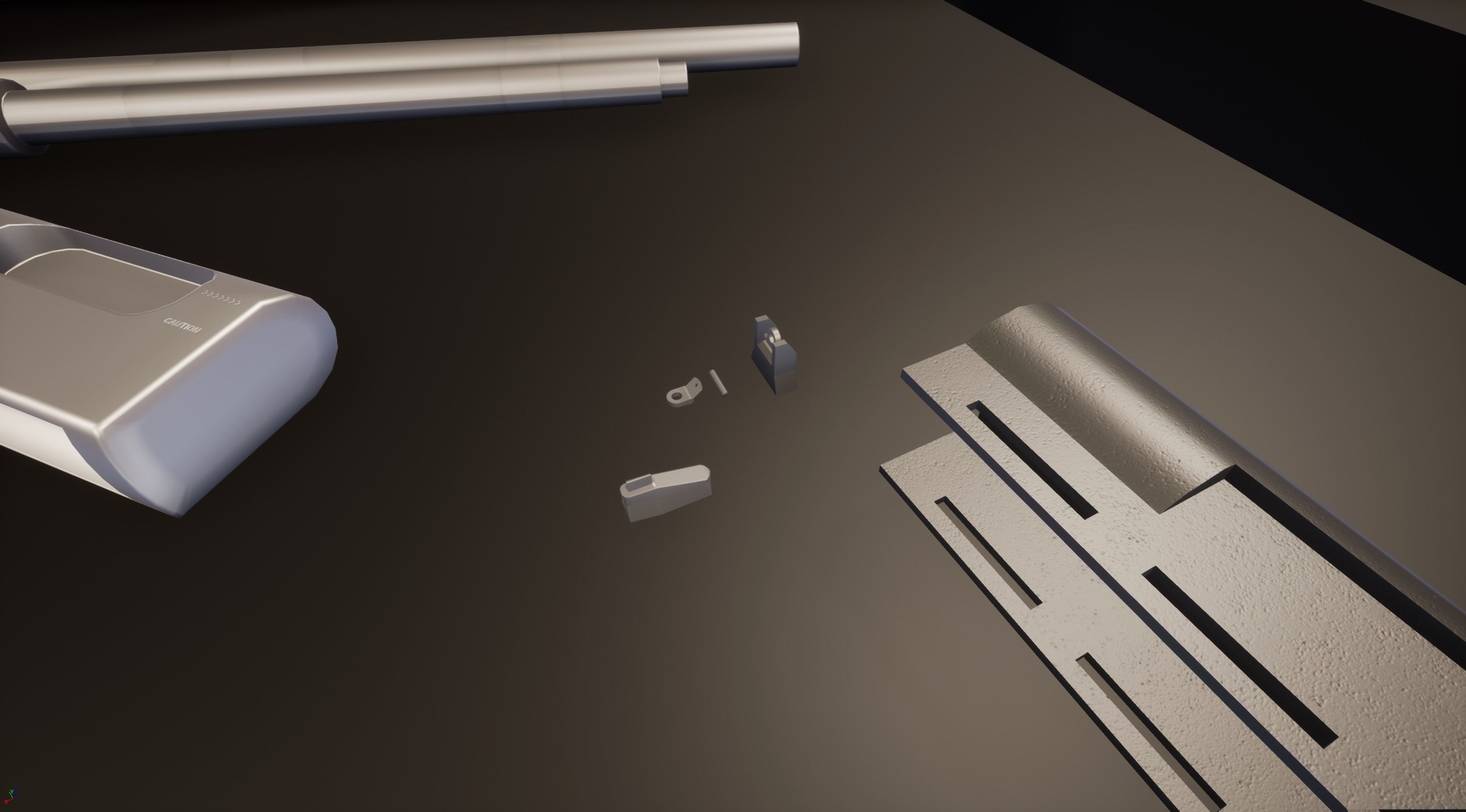 Shotgun Pack - Customization Collection Low-poly 3D model_62