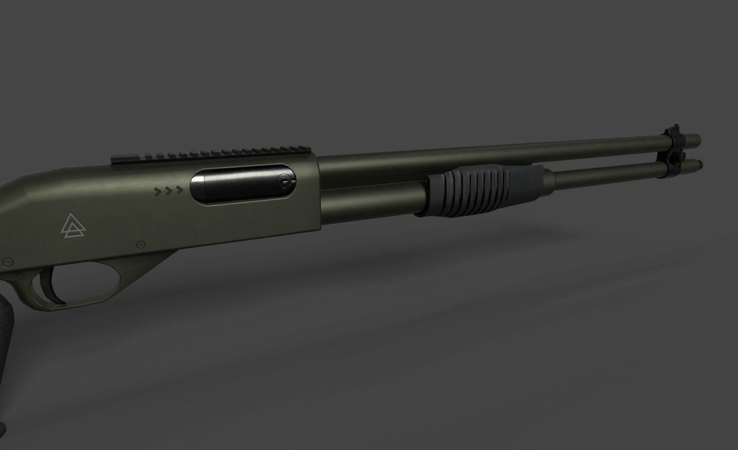Shotgun Pack - Customization Collection Low-poly 3D model_24