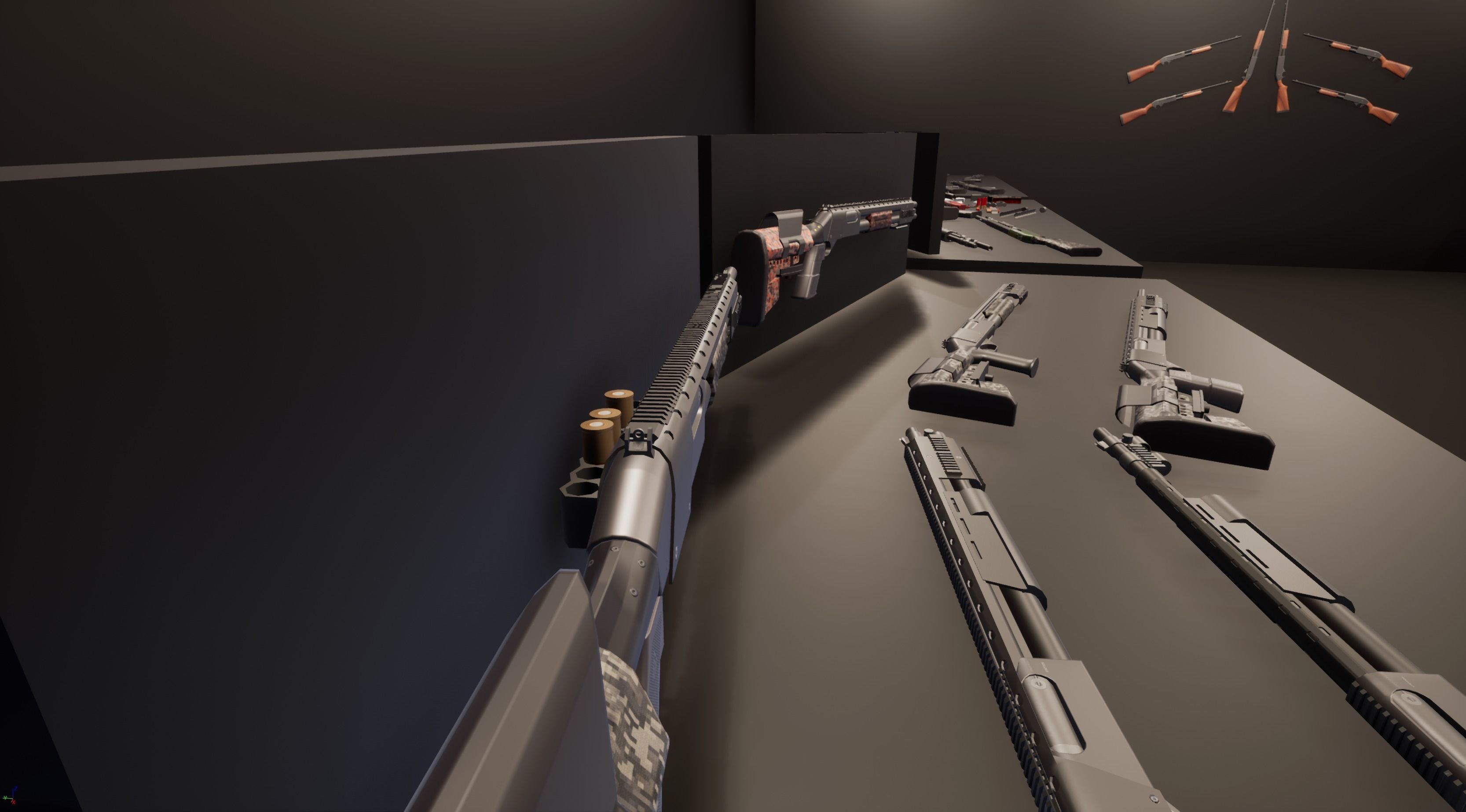 Shotgun Pack - Customization Collection Low-poly 3D model_56