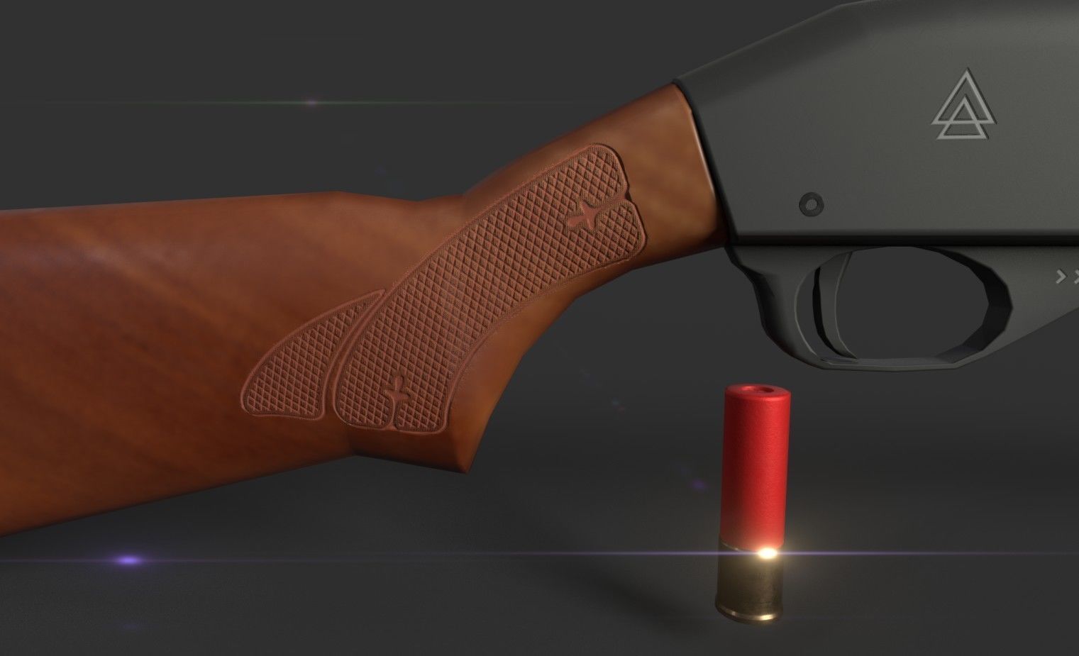 Shotgun Pack - Customization Collection Low-poly 3D model_37
