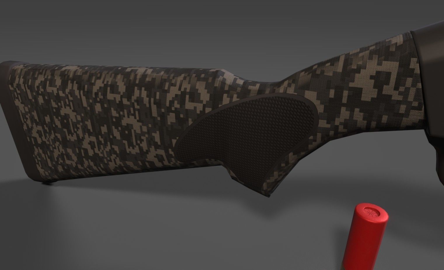 Shotgun Pack - Customization Collection Low-poly 3D model_41