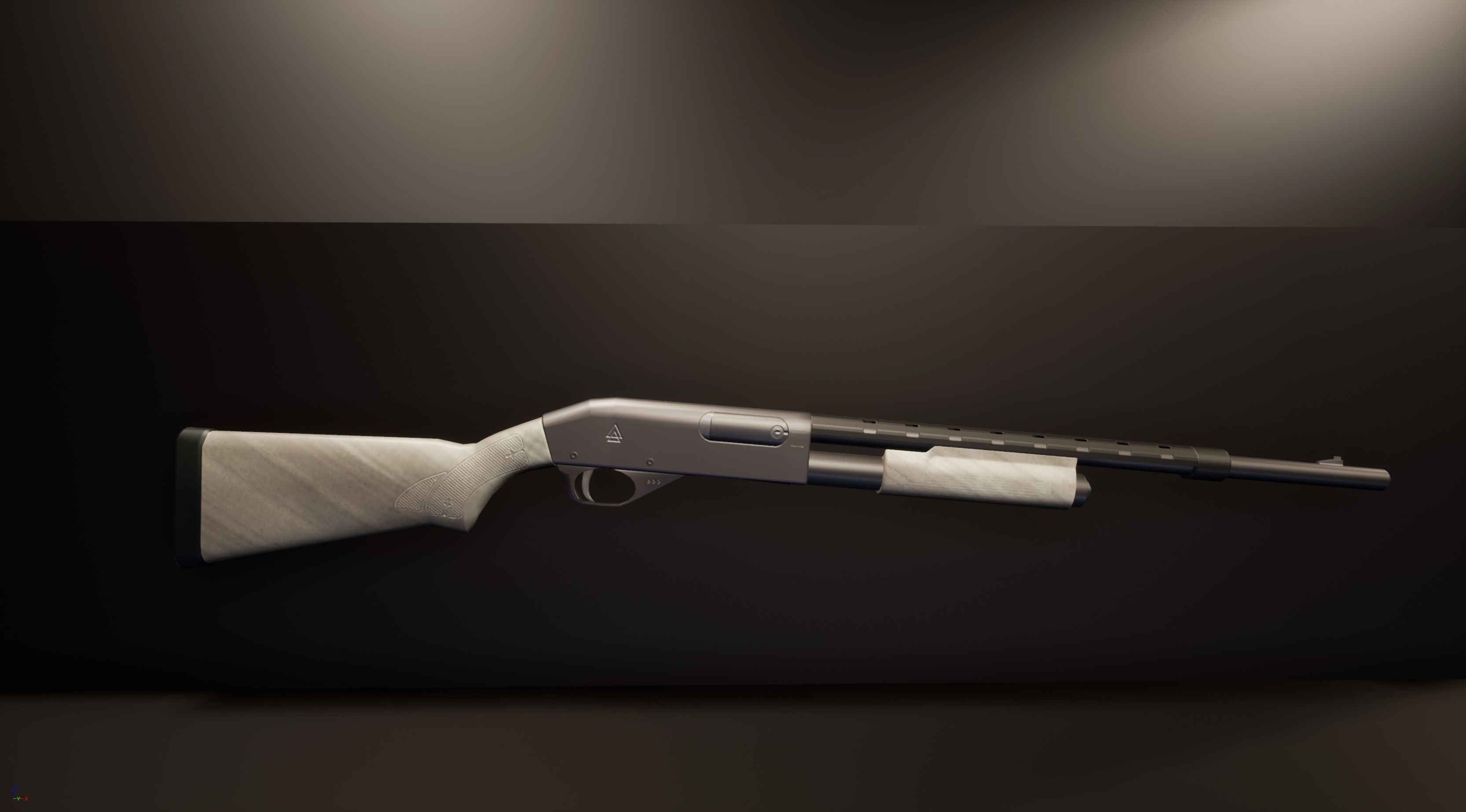 Shotgun Pack - Customization Collection Low-poly 3D model_49