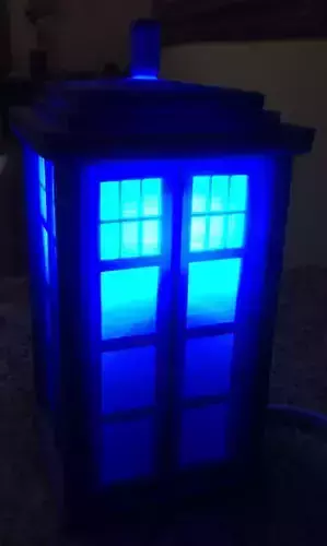 TARDIS Lamp or Circa 1960s London Police Call Box 3D print model