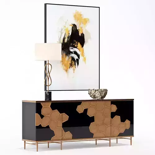 Honeycomb Credenza
