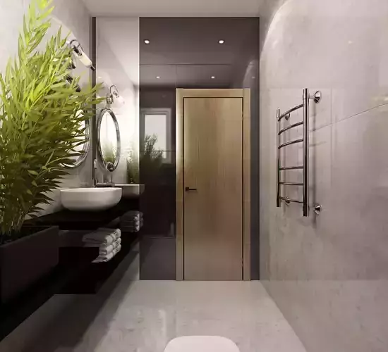 Modern Bathroom Full detailed high poly