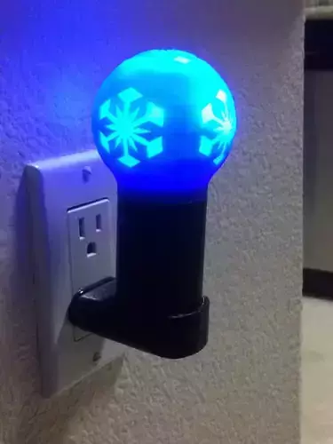 Snow Globe Night Light 3D print model