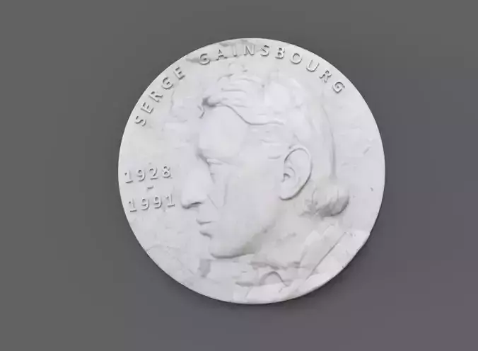 Medallion Serge Gainsbourg