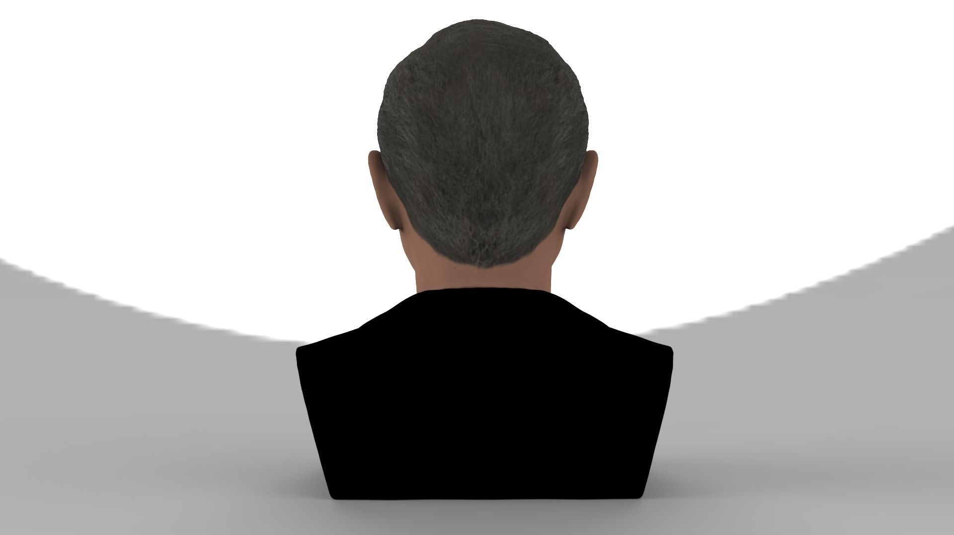 President George W Bush bust ready for full color 3D printing 3D print model_9