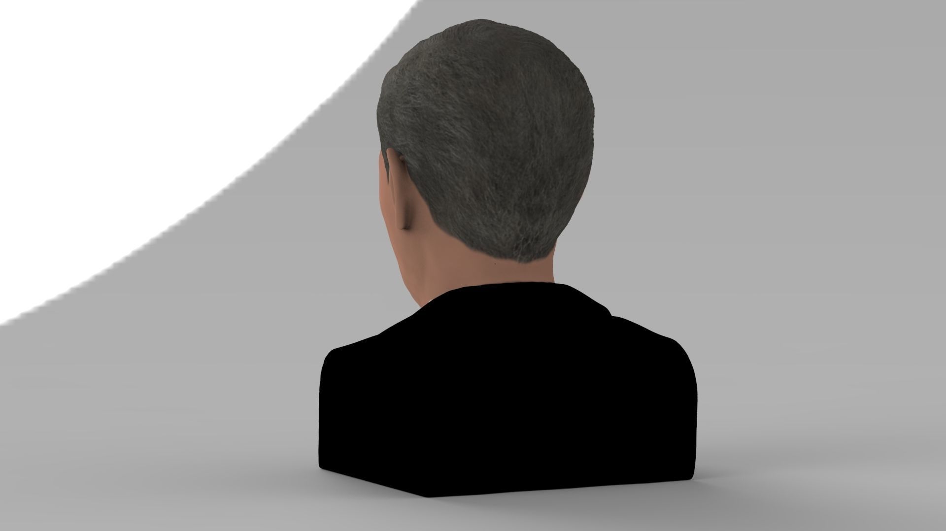 President George W Bush bust ready for full color 3D printing 3D print model_8
