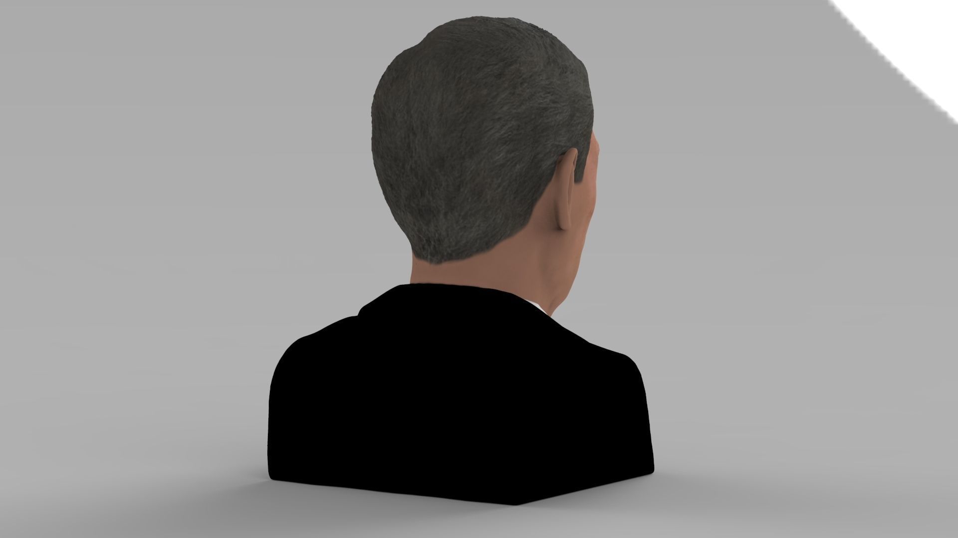 President George W Bush bust ready for full color 3D printing 3D print model_11