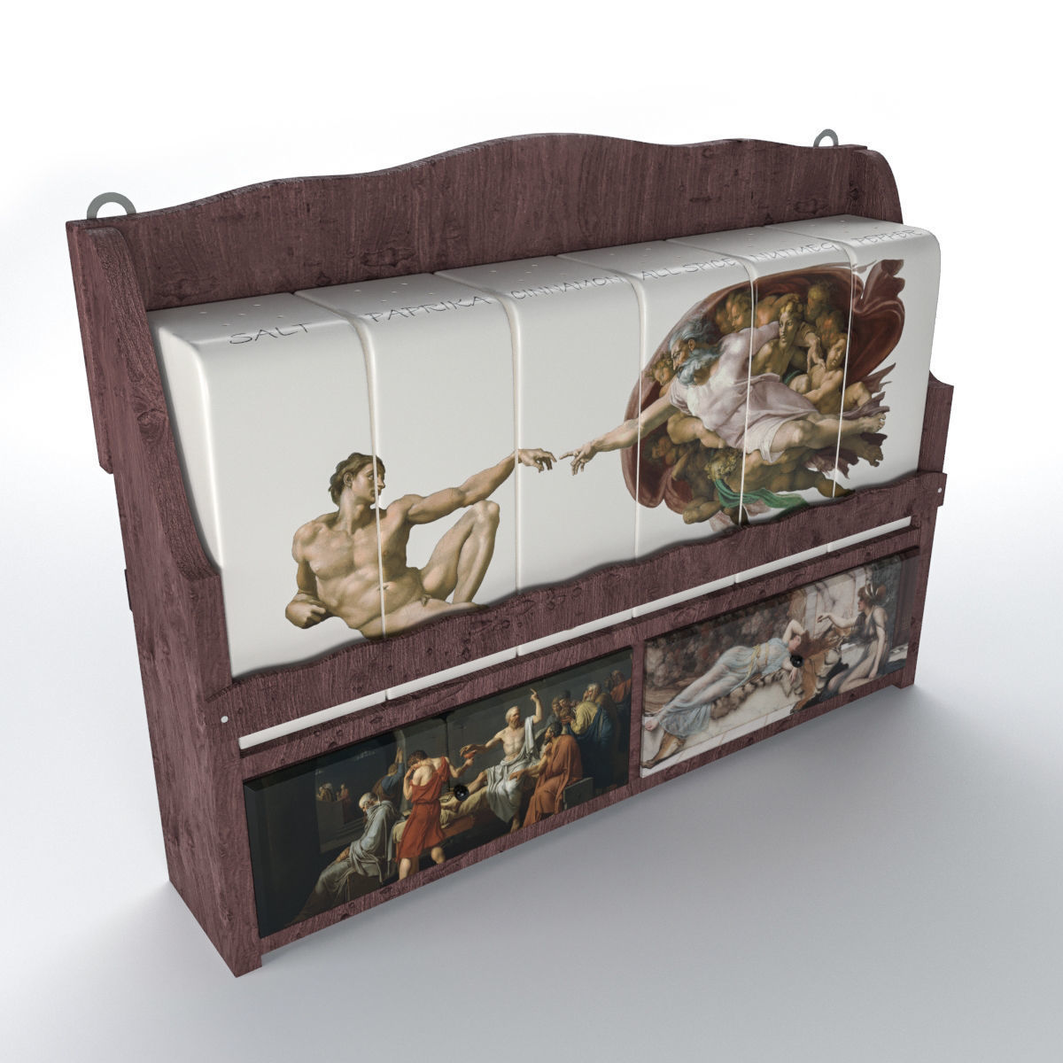 Spice Rack 3D model_1