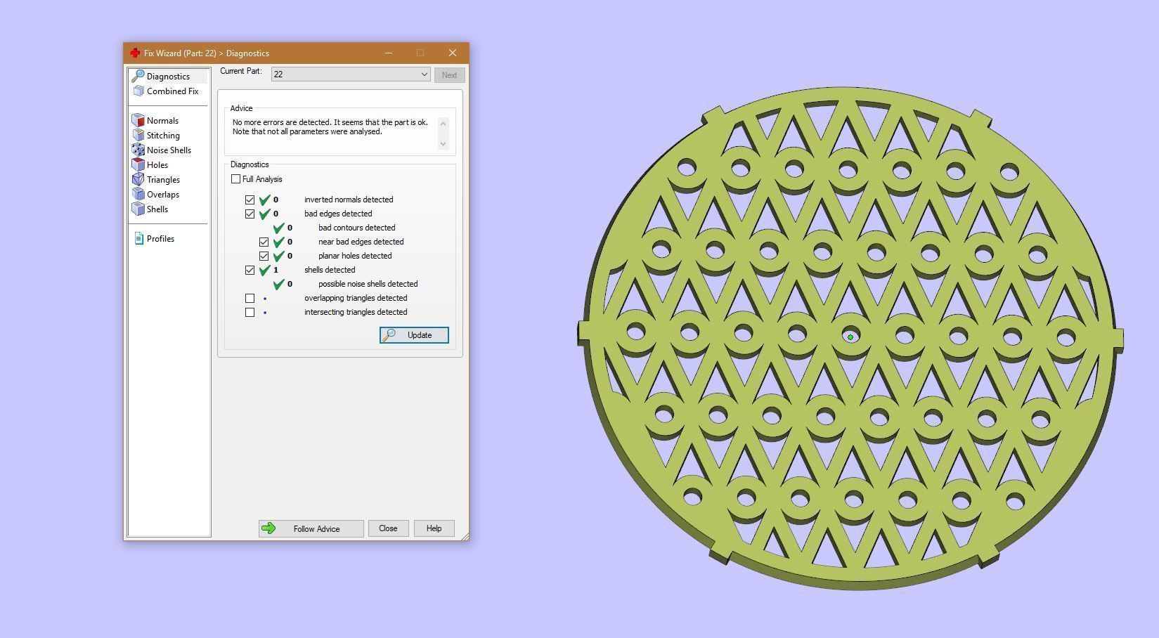 DIAMOND MEDALLION N2 3D print model_15