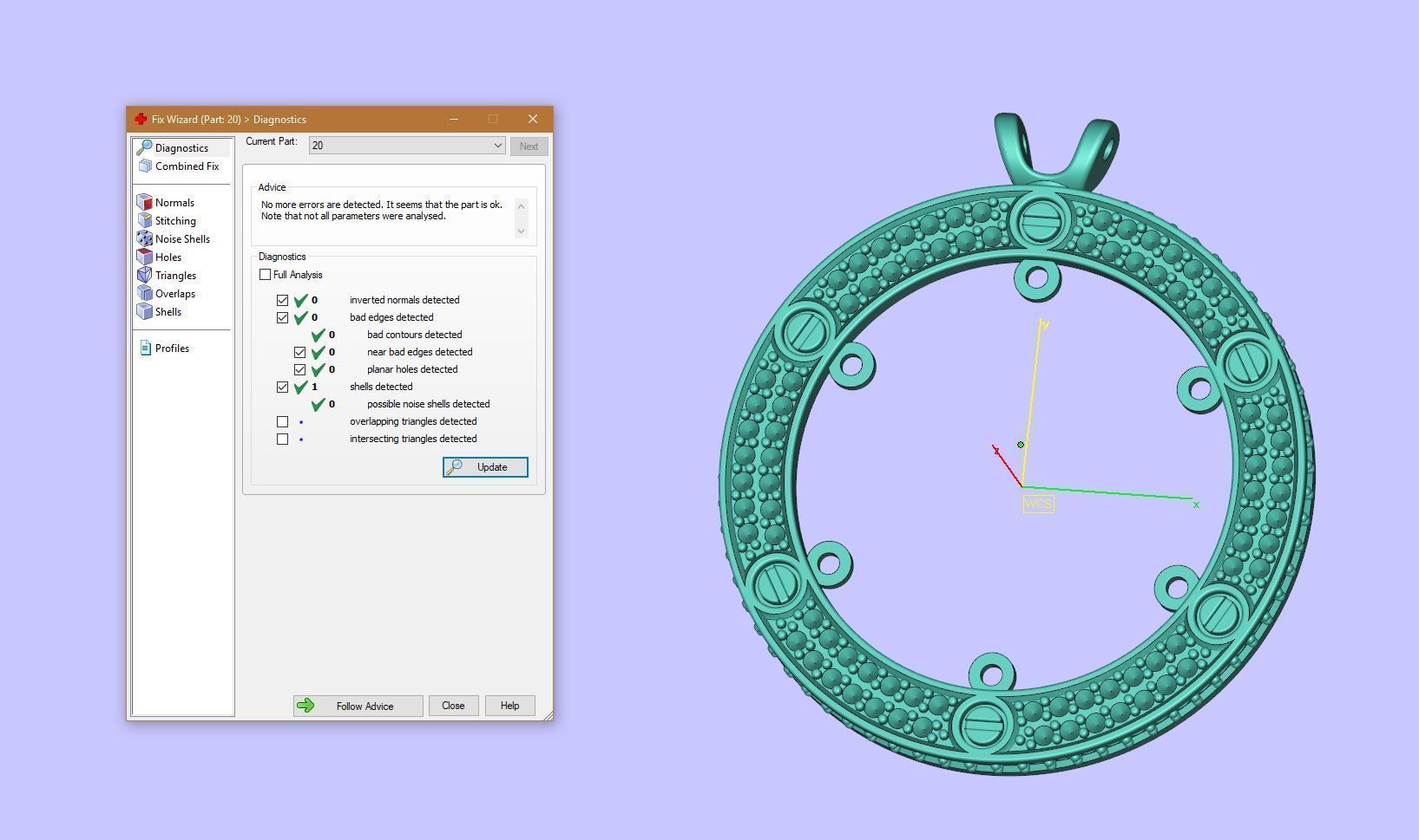 DIAMOND MEDALLION N2 3D print model_13