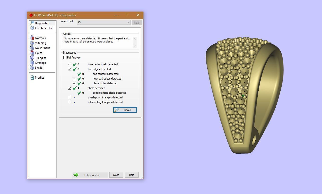 DIAMOND MEDALLION N2 3D print model_16