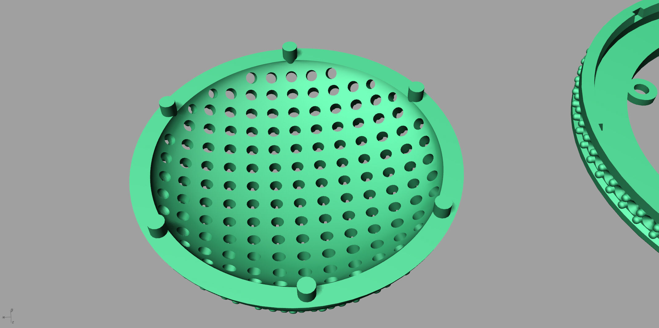 DIAMOND MEDALLION N2 3D print model_11