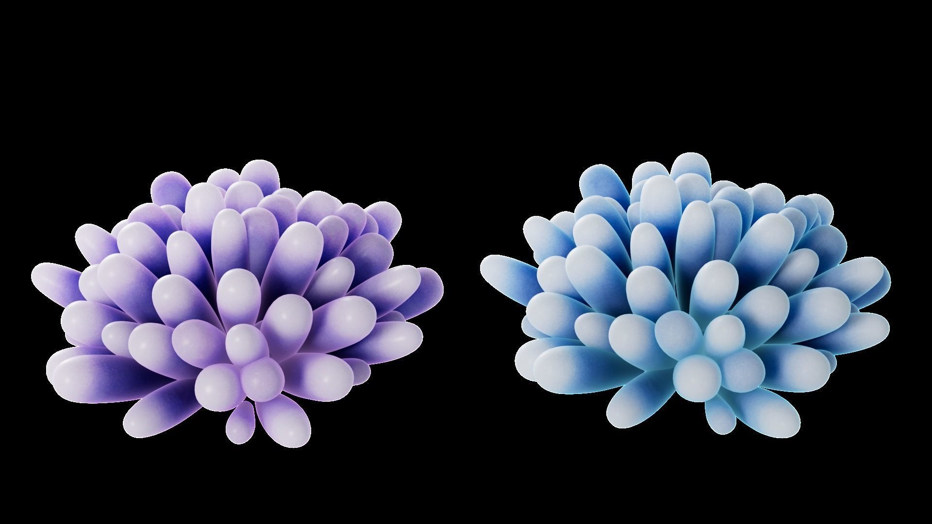 Underwater Plants Collection Low-poly 3D model_18