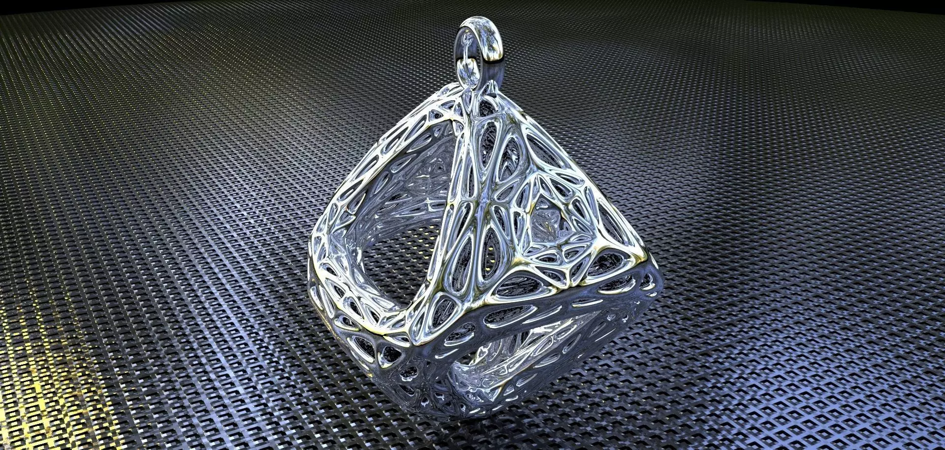 pendant silver Free 3D print model