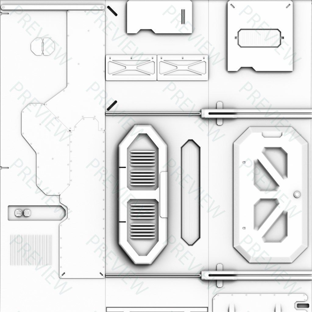 Sci-Fi Textures Texture_25