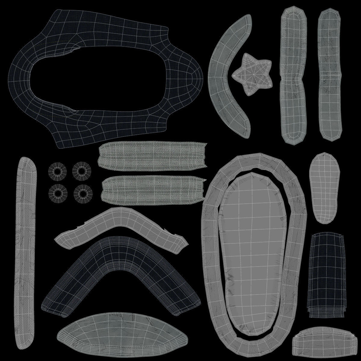 Cartoon Boy Rigged 3D model_56