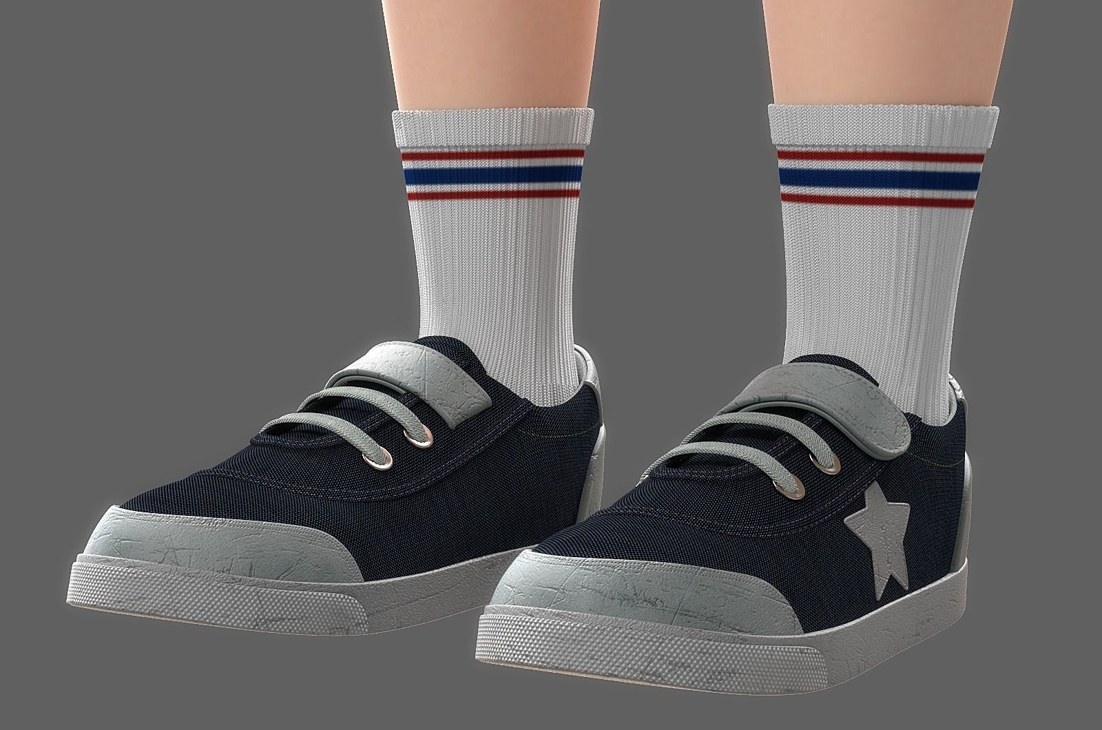 Cartoon Boy Rigged 3D model_29