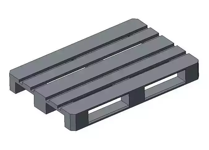 Pallet 3D print model