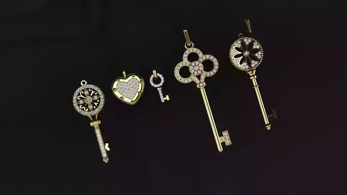 4 Key pendant